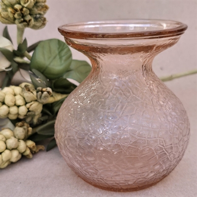 laksefarvet-hyacintglas-buttet-krakele-dekoreret-fyns-glasvaerk-rosafavet