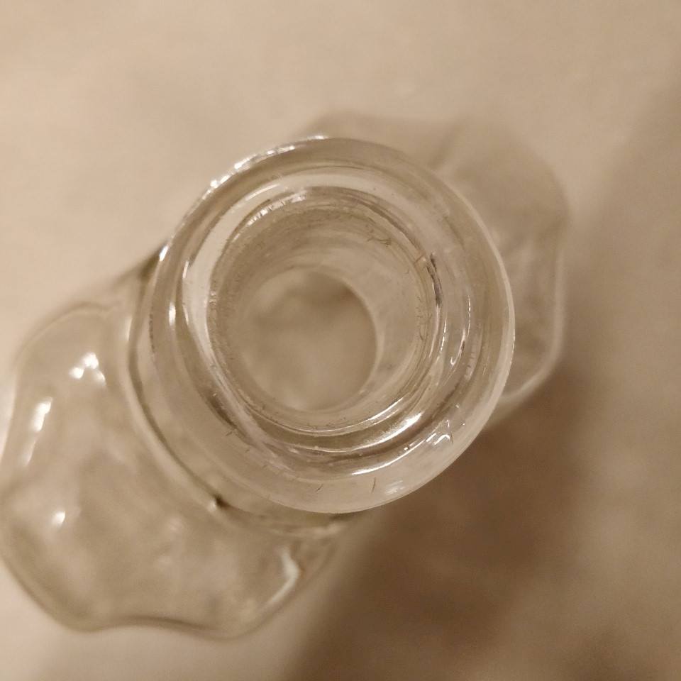 Antik glas flaske.