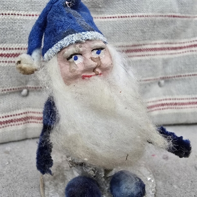 koglenisse-blå-julemand-gammel-julepynt