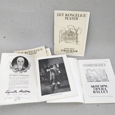 gamle-teaterprogrammer-det-kongelige-teater-1940-41-officielle-programmer