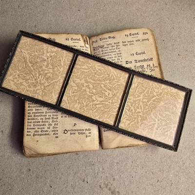 tredelt-messing-fotoramme-fint-mønsteret-vintage-billedramme