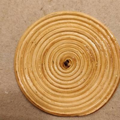 Bambus cirkler, spændende smykke materiale.