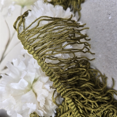 frynse-armyfarvet-satinfrynse-gammelt-bånd-fra-Italien