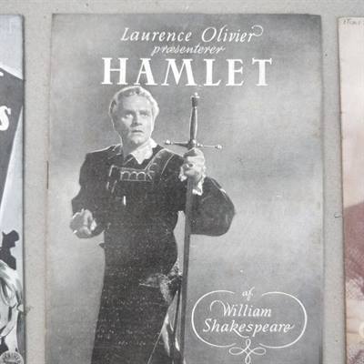Hamlet,  old film programs programmer gamle