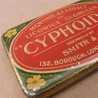 Cyphoids  pastil æske, London.